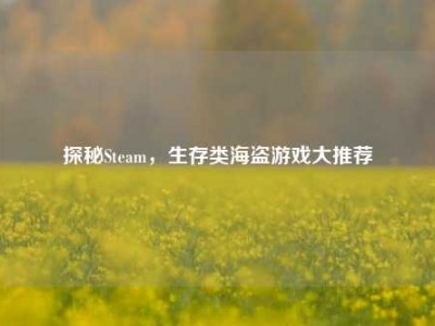 探秘Steam，生存类海盗游戏大推荐