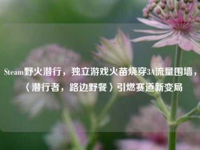 Steam野火潜行，独立游戏火苗烧穿3A流量围墙，〈潜行者，路边野餐〉引燃赛道新变局