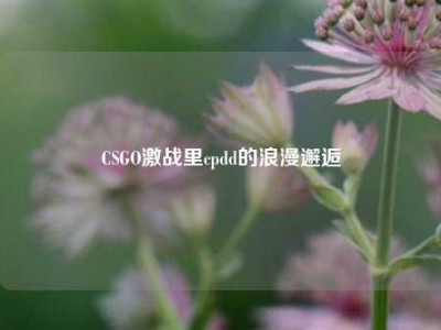 CSGO激战里cpdd的浪漫邂逅