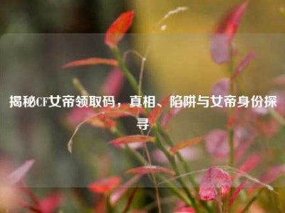 揭秘CF女帝领取码，真相、陷阱与女帝身份探寻