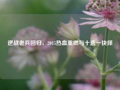 逆战老兵回归，2015热血重燃与十选一抉择