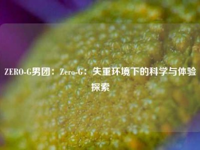 ZERO-G男团：Zero-G：失重环境下的科学与体验探索