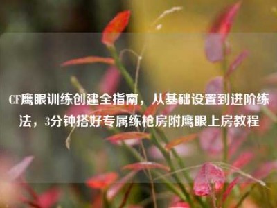 CF鹰眼训练创建全指南，从基础设置到进阶练法，3分钟搭好专属练枪房附鹰眼上房教程