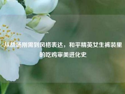 从战场刚需到风格表达，和平精英女生裤装里的吃鸡审美进化史