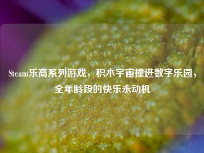 Steam乐高系列游戏，积木宇宙撞进数字乐园，全年龄段的快乐永动机