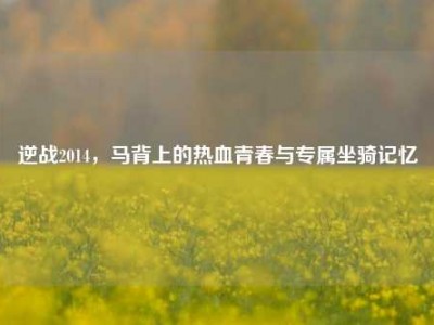 逆战2014，马背上的热血青春与专属坐骑记忆