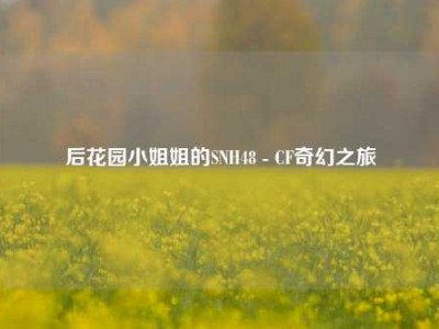 后花园小姐姐的SNH48 - CF奇幻之旅