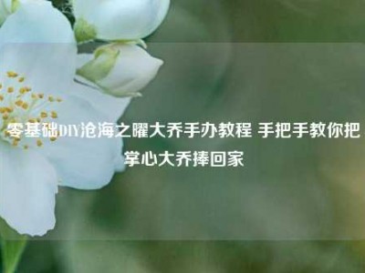 零基础DIY沧海之曜大乔手办教程 手把手教你把掌心大乔捧回家