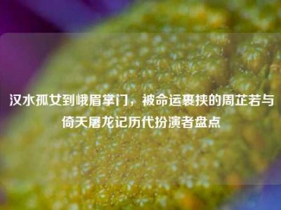 汉水孤女到峨眉掌门，被命运裹挟的周芷若与倚天屠龙记历代扮演者盘点