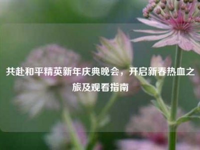 共赴和平精英新年庆典晚会，开启新春热血之旅及观看指南