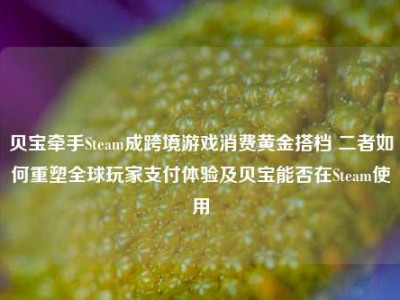 贝宝牵手Steam成跨境游戏消费黄金搭档 二者如何重塑全球玩家支付体验及贝宝能否在Steam使用