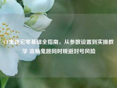 CF鬼跳宏零基础全指南，从参数设置到实操教学 流畅鬼跳同时规避封号风险