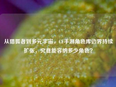 从猎狐者到多元宇宙，CF手游角色库边界持续扩张，究竟能容纳多少角色？