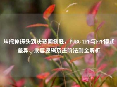 从掩体探头到决赛圈制胜，PUBG TPP与FPP模式差异、底层逻辑及进阶法则全解析
