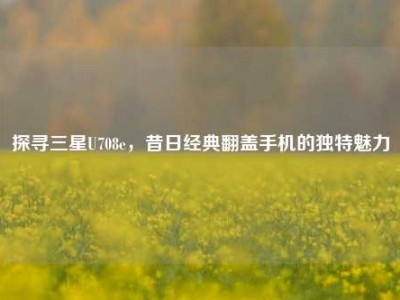 探寻三星U708e，昔日经典翻盖手机的独特魅力
