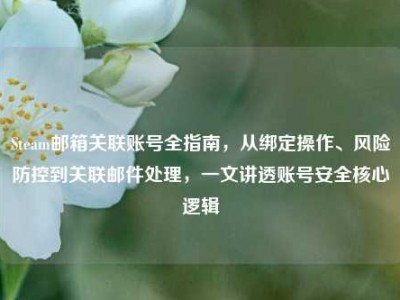 Steam邮箱关联账号全指南，从绑定操作、风险防控到关联邮件处理，一文讲透账号安全核心逻辑