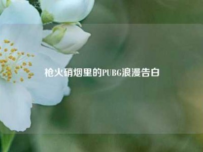 枪火硝烟里的PUBG浪漫告白