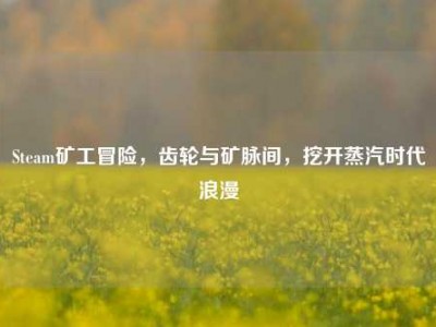Steam矿工冒险，齿轮与矿脉间，挖开蒸汽时代浪漫