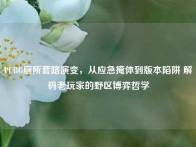 PUBG厕所套路演变，从应急掩体到版本陷阱 解码老玩家的野区博弈哲学