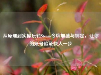 从原理到实操玩转Steam令牌加速与绑定，让你的账号验证快人一步