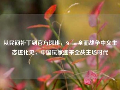 从民间补丁到官方深耕，Steam全面战争中文生态进化史，中国玩家迎来全战主场时代