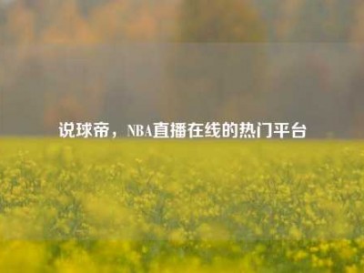 说球帝，NBA直播在线的热门平台