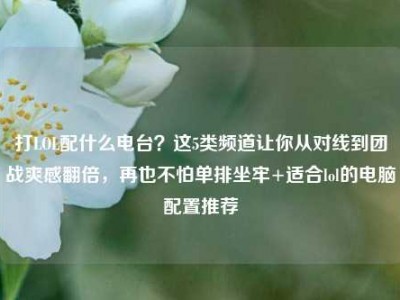 打LOL配什么电台？这5类频道让你从对线到团战爽感翻倍，再也不怕单排坐牢+适合lol的电脑配置推荐