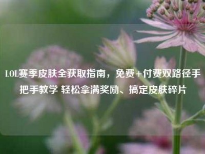LOL赛季皮肤全获取指南，免费+付费双路径手把手教学 轻松拿满奖励、搞定皮肤碎片