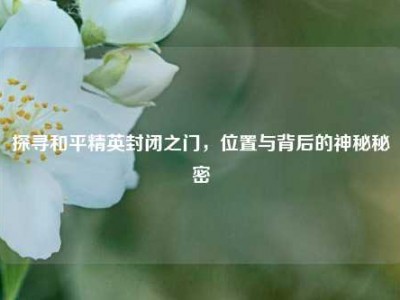 探寻和平精英封闭之门，位置与背后的神秘秘密