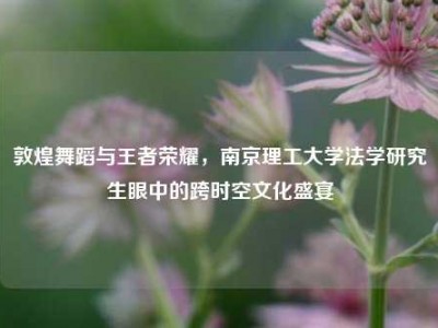 敦煌舞蹈与王者荣耀，南京理工大学法学研究生眼中的跨时空文化盛宴