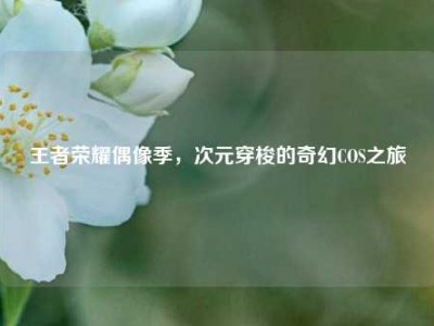 王者荣耀偶像季，次元穿梭的奇幻COS之旅