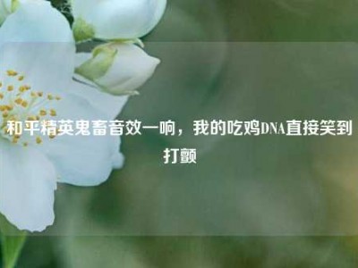 和平精英鬼畜音效一响，我的吃鸡DNA直接笑到打颤