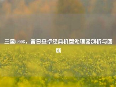 三星i9008，昔日安卓经典机型处理器剖析与回顾