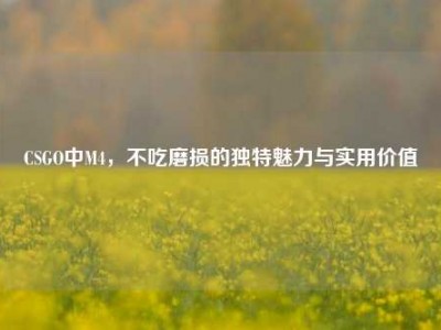 CSGO中M4，不吃磨损的独特魅力与实用价值
