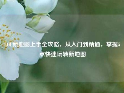 LOL新地图上手全攻略，从入门到精通，掌握5点快速玩转新地图