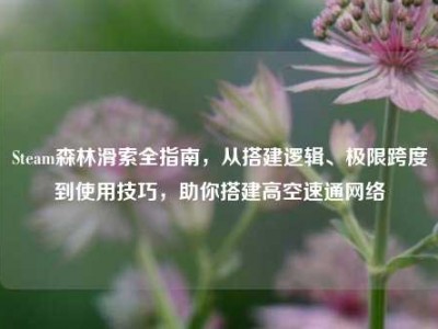 Steam森林滑索全指南，从搭建逻辑、极限跨度到使用技巧，助你搭建高空速通网络