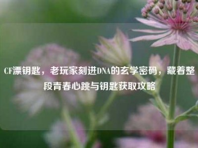 CF漂钥匙，老玩家刻进DNA的玄学密码，藏着整段青春心跳与钥匙获取攻略