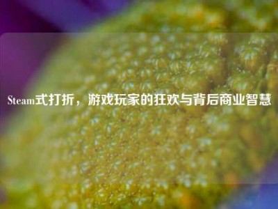 Steam式打折，游戏玩家的狂欢与背后商业智慧