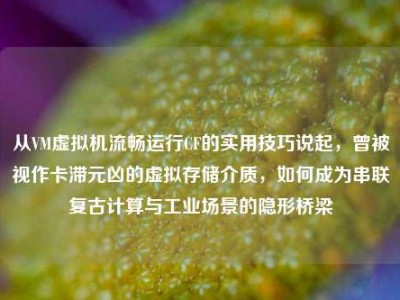 从VM虚拟机流畅运行CF的实用技巧说起，曾被视作卡滞元凶的虚拟存储介质，如何成为串联复古计算与工业场景的隐形桥梁