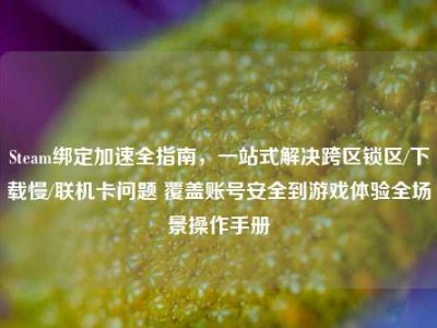 Steam绑定加速全指南，一站式解决跨区锁区/下载慢/联机卡问题 覆盖账号安全到游戏体验全场景操作手册
