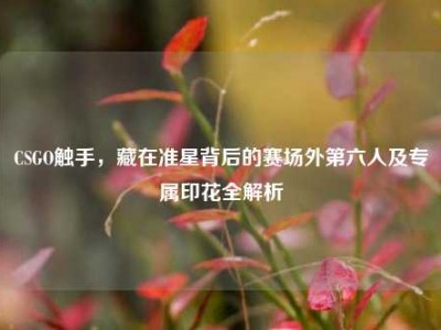 CSGO触手，藏在准星背后的赛场外第六人及专属印花全解析