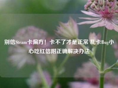 别信Steam卡偏方！卡不了才是正常 乱卡Bug小心吃红信附正确解决办法