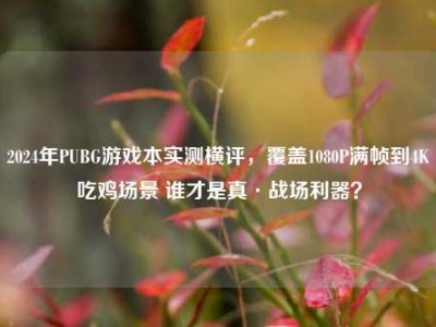 2024年PUBG游戏本实测横评，覆盖1080P满帧到4K吃鸡场景 谁才是真·战场利器？