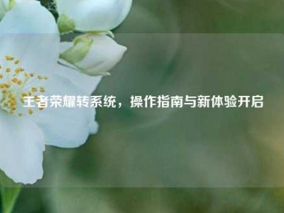 王者荣耀转系统，操作指南与新体验开启
