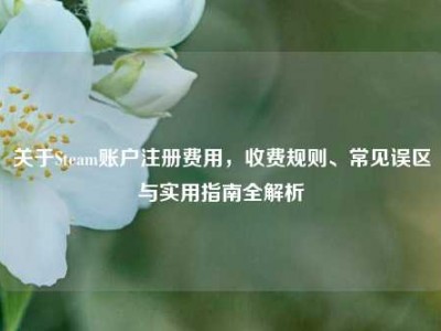 关于Steam账户注册费用，收费规则、常见误区与实用指南全解析