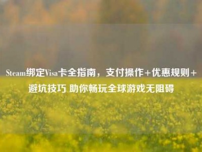 Steam绑定Visa卡全指南，支付操作+优惠规则+避坑技巧 助你畅玩全球游戏无阻碍