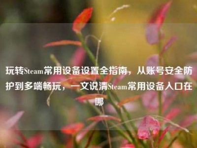 玩转Steam常用设备设置全指南，从账号安全防护到多端畅玩，一文说清Steam常用设备入口在哪
