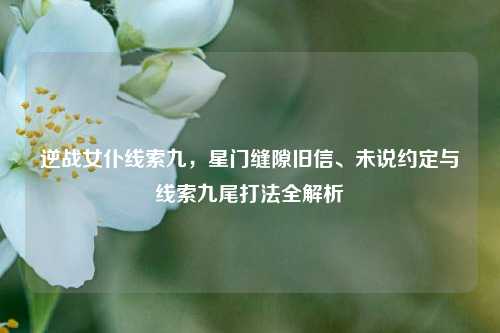 逆战女仆线索九,星门缝隙旧信、未说约定与线索九尾打法全解析