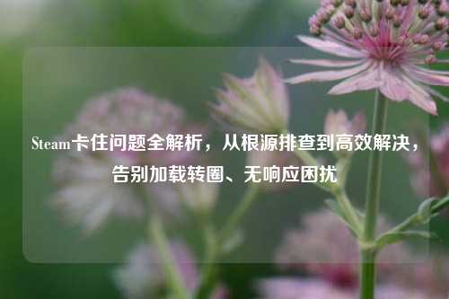 Steam卡住问题全解析，从根源排查到高效解决，告别加载转圈、无响应困扰