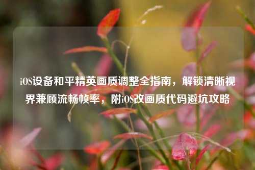 iOS设备和平精英画质调整全指南,解锁清晰视界兼顾流畅帧率,附iOS改画质代码避坑攻略